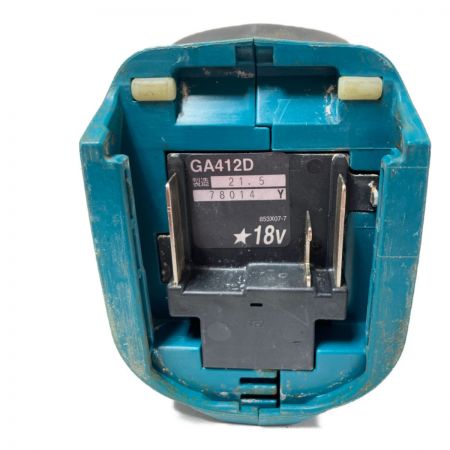  MAKITA マキタ 18V 100mm 充電式ディスクグラインダ 本体のみ  （充電器・バッテリ別売り） GA412D