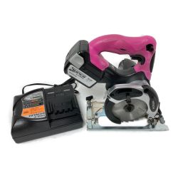 ＊＊ HITACHI 日立 14.4V 125mm コードレス丸のこ （バッテリ1個・充電器付） C14DSL ピンク Bランク