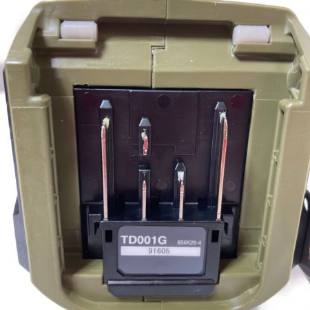  MAKITA マキタ 40Vmax 充電式インパクトドライバ （バッテリ2個・充電器・ケース付） TD001GRDXO オリーブ