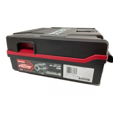  MAKITA マキタ 40Vmax 充電式インパクトドライバ （バッテリ2個・充電器付） TD001GRDXO オリーブ