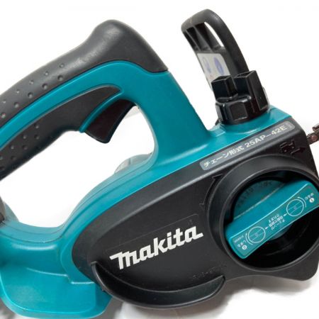  MAKITA マキタ 14.4V 115mm 充電式チェーンソー バッテリ1個・充電器・ケース付 UC121DRF ブルー