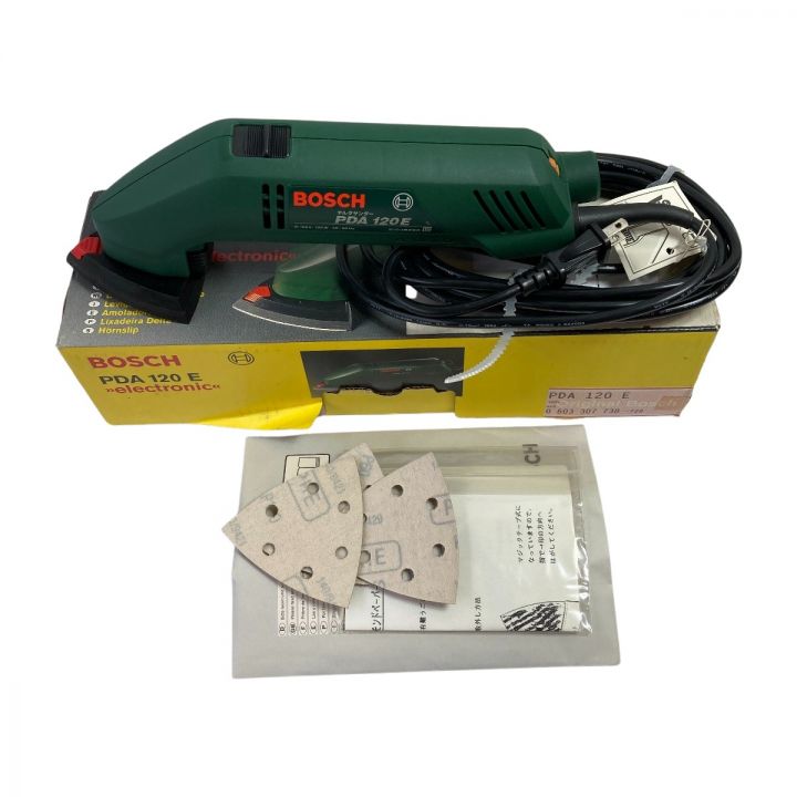 BOSCH サンダー　2台　　PDA120E   PSS23 BOSCH サンダー 2台 PDA120E PSS23