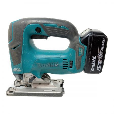  MAKITA マキタ 18V 充電式ジグソー バッテリ（18V/3.0Ah）1個付 （充電器・ケース別売り） JV182D ブルー