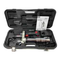 ＊＊ KTC ケーティーシー 18V コードレスグリースガンセット （バッテリ・充電器・ケース付） JTAE911 ブラック Aランク