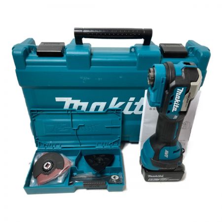  MAKITA マキタ 18V 充電式マルチツール バッテリ1個・先端工具付 （充電器別売り） TM52D ブルー