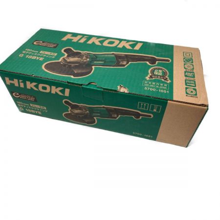  HiKOKI ハイコーキ 180mm 電子ディスクグラインダ（ブレーキ付） G18BYE グリーン