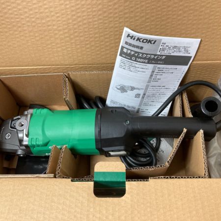  HiKOKI ハイコーキ 180mm 電子ディスクグラインダ（ブレーキ付） G18BYE グリーン