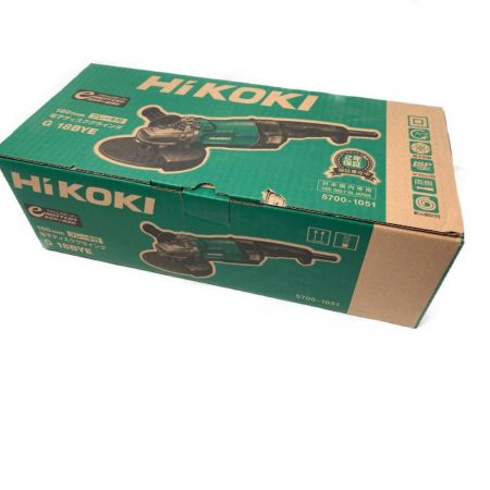  HiKOKI ハイコーキ 180mm 電子ディスクグラインダ（ブレーキ付） G18BYE グリーン
