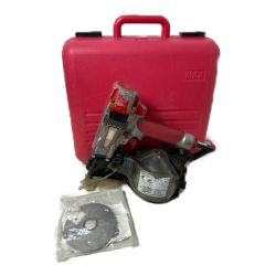 ＊＊ MAX マックス 65mm 高圧ロール釘打ち機 ケース付き HN-65N1 レッド Cランク