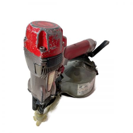  MAX マックス 65mm 高圧ロール釘打ち機 ケース付き HN-65N1 レッド