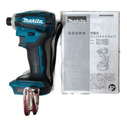 ＊＊ MAKITA マキタ 14.4V 充電式インパクトドライバ 本体のみ (バッテリ・充電器なし） TD162D ブルー Aランク