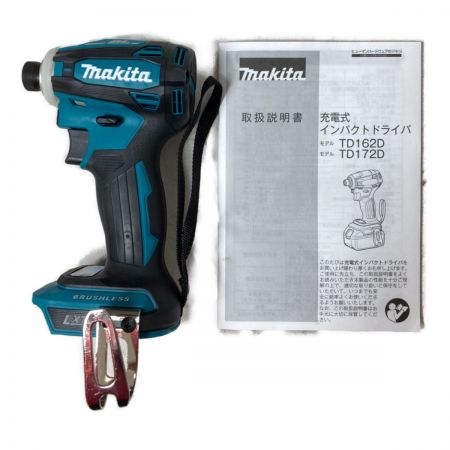  MAKITA マキタ 14.4V 充電式インパクトドライバ 本体のみ (バッテリ・充電器なし） TD162D ブルー