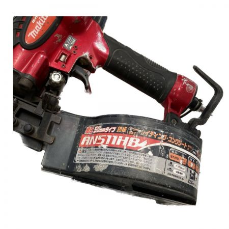  MAKITA マキタ 50mm　鋼板用高圧エア釘打機 AN511HB レッド