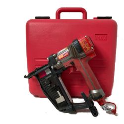 ＊＊ MAX マックス 32~57mm 高圧エアタッカ ケース付 HA-57/957T レッド Cランク