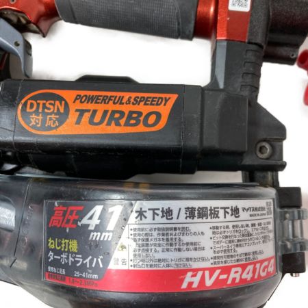  MAX マックス 41mm 高圧ねじ打ち機 ケース付 HV-R41G4 オレンジ×ブラック