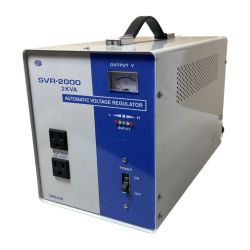 ＊＊ スワロー電機 SVRシリーズ　交流定電圧電源装置 サイリスタ式 SVR-2000 ホワイト Bランク