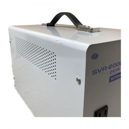 スワロー電機 SVRシリーズ　交流定電圧電源装置 サイリスタ式 SVR-2000 ホワイト