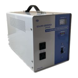 ＊＊ スワロー電機 SVRシリーズ　交流定電圧電源装置 サイリスタ式 SVR-2000 ホワイト Bランク