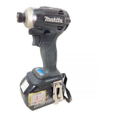  MAKITA マキタ 18V 充電式インパクトドライバ （バッテリ2個・充電器・ケース付） TD172DRGXB ブラック