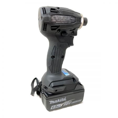  MAKITA マキタ 18V 充電式インパクトドライバ （バッテリ2個・充電器・ケース付） TD172DRGXB ブラック