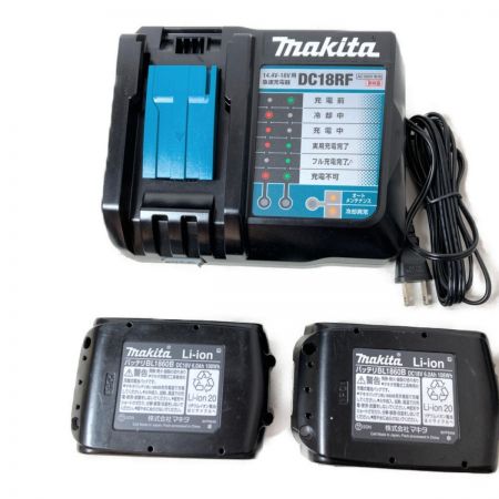  MAKITA マキタ 18V 充電式インパクトドライバ （バッテリ2個・充電器・ケース付） TD172DRGXB ブラック