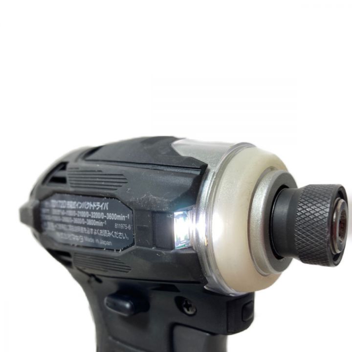 MAKITA マキタ 18V 充電式インパクトドライバ （バッテリ2個・充電器・ケース付） TD172DRGXB ブラック ｜中古｜なんでもリサイクルビッグバン