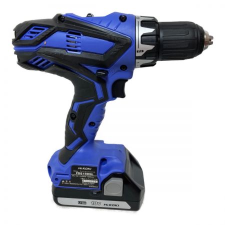  HiKOKI ハイコーキ 18V コードレスドライバドリル （バッテリ2個・充電器・ケース付） FDS18DGL パープル