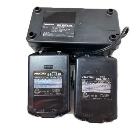  HiKOKI ハイコーキ 18V コードレスドライバドリル （バッテリ2個・充電器・ケース付） FDS18DGL パープル