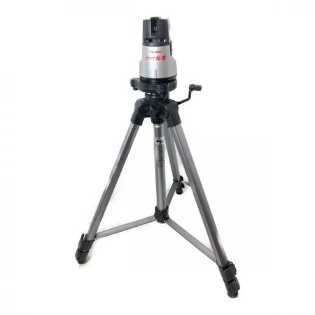  TAJIMA タジマ 赤レーザー 墨出し器 縦・横 (ケース・受光器・三脚・ケース付)  AL-TY3 ブラック×グレー