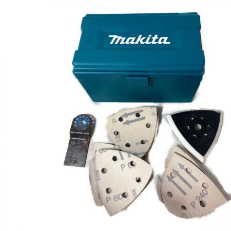  MAKITA マキタ 14.4V 充電式マルチツール （バッテリ1個・充電器・先端工具・ケース付） TM40DRF ブルー