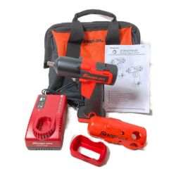 ＊＊ Snap-on スナップオン コードレスインパクトレンチ バッグ・充電器・バッテリー1個付属 CTJ761O ブラック×オレンジ Aランク