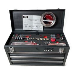 ＊＊ KTC ケーティーシー 工具セット 67点 差込角9.5mm SK36722XBK ブラック Aランク