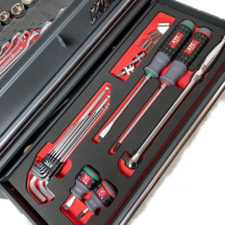  KTC ケーティーシー 工具セット 67点 差込角9.5mm SK36722XBK ブラック