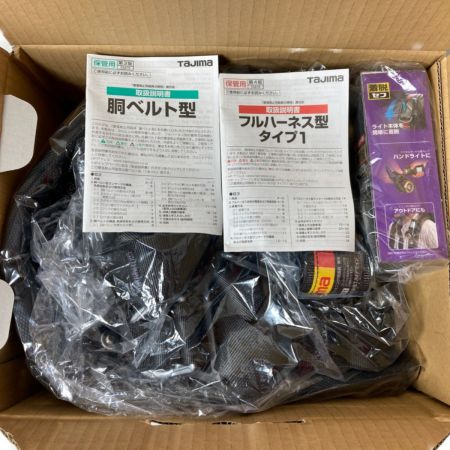  TAJIMA タジマ フルハーネス型安全帯3点セット Mサイズ SEGNES 501 ブラック