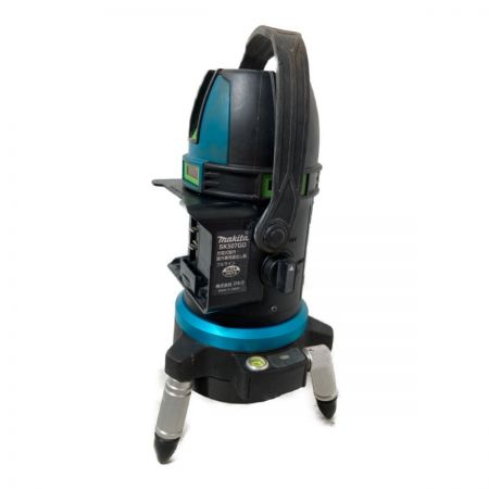  MAKITA マキタ アプリ自動追尾 グリーンレーザー墨出し器 （バッテリ・充電器・ケース付） SK507GD ブルー