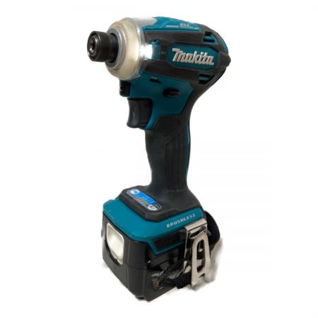  MAKITA マキタ 14.4V 充電式インパクトドライバ バッテリ2個・充電器・ケース付 TD162DRGX ブルー