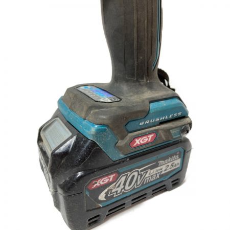  MAKITA マキタ 40Vmax 充電式インパクトドライバ バッテリ1個＆ケース付 充電器なし TD002D ブルー