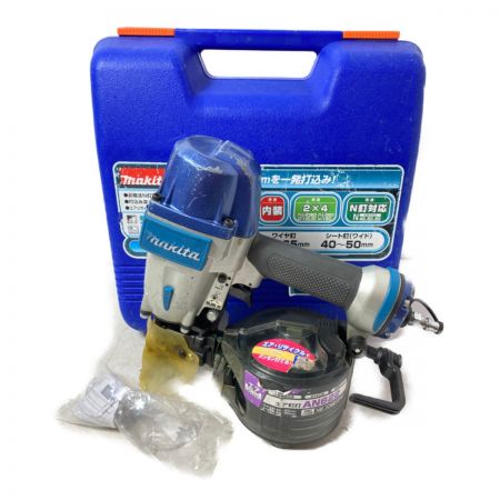 中古】 MAKITA マキタ 65mm 常圧ロール釘打ち機 （ケース付） AN622