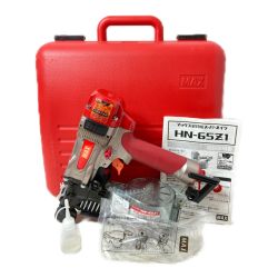 ＊＊ MAX マックス 65mm 高圧釘打機 スーパーネイラ ケース付 HN-65Z1 レッド Aランク