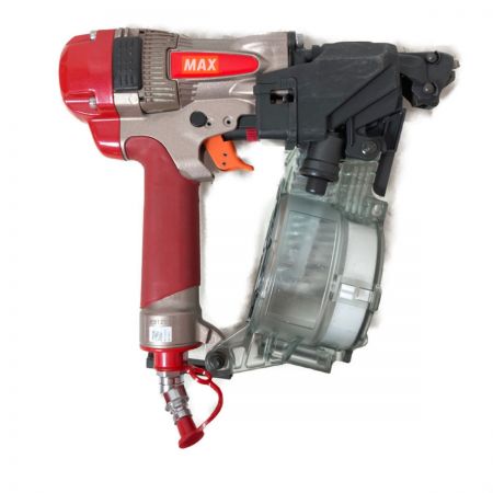  MAX マックス 65mm 高圧釘打機 スーパーネイラ ケース付 HN-65Z1 レッド