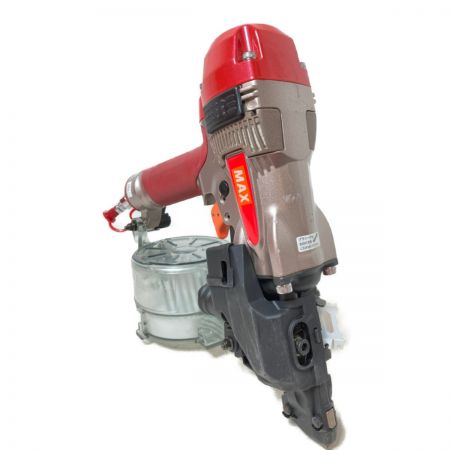  MAX マックス 65mm 高圧釘打機 スーパーネイラ ケース付 HN-65Z1 レッド
