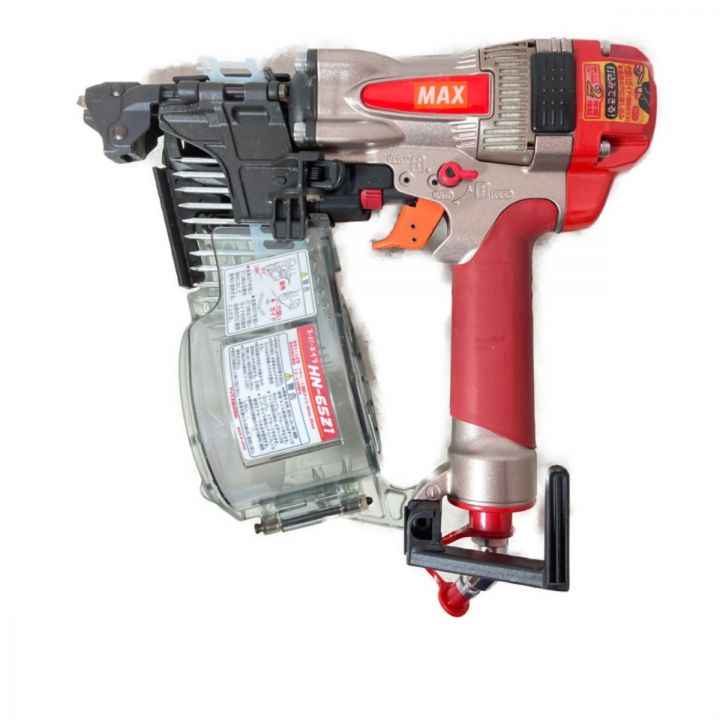 MAX マックス 65mm 高圧釘打機 スーパーネイラ ケース付 HN-65Z1