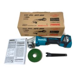 ＊＊ MAKITA マキタ 18V 100mm 充電式ディスクグラインダ 本体のみ  （充電器・ケースなし） GA412D ブルー Bランク
