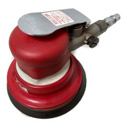＊＊ 信濃機販 SHINANO 125mm ダブルアクションエアサンダー 本体のみ SI-3101 レッド Bランク