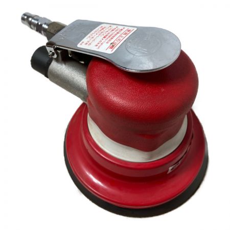  信濃機販 SHINANO 125mm ダブルアクションエアサンダー 本体のみ SI-3101 レッド