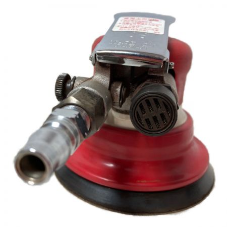  信濃機販 SHINANO 125mm ダブルアクションエアサンダー 本体のみ SI-3101 レッド