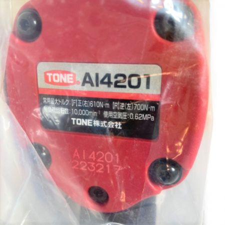  TONE トネ エアインパクトレンチ(ショートタイプ) 差込角12.7mm A14201 レッド