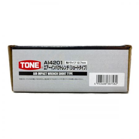  TONE トネ エアインパクトレンチ(ショートタイプ) 差込角12.7mm A14201 レッド
