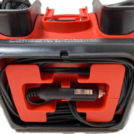  BLACK+DECKER ブラックアンドデッカー 18V 電動マルチ空気入れ （バッテリー・充電器なし） BDCINF18B オレンジ