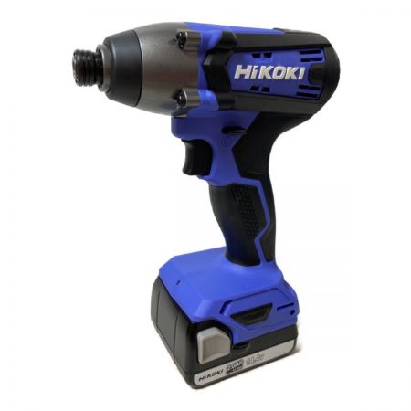  HiKOKI ハイコーキ 14.4V コードレスインパクトドライバ （バッテリ2個・充電器・ケース付） FWH14DF パープル